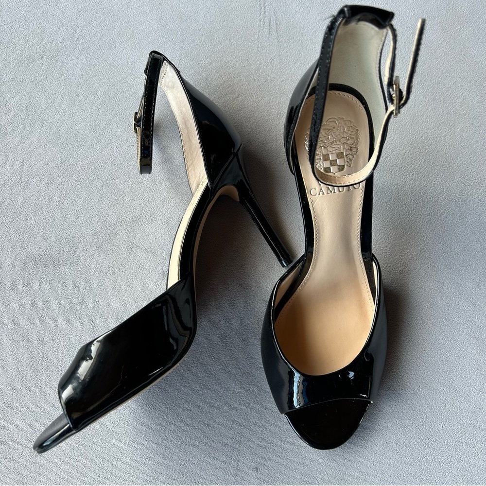 Vince Camuto ~ Calinas ~ Stiletto Open Toe Sandal ~ Women’s Size 8